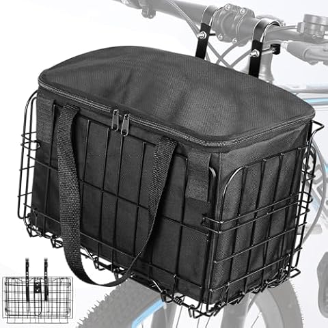 ITEFDTUTNE Folding Bike Basket Cover