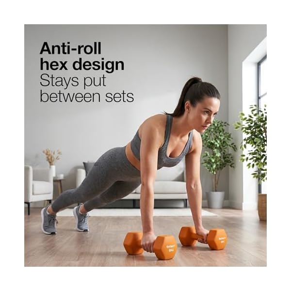 Unisex's Neoprene Dip Dumbbell - Image 5