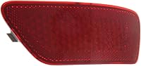 Vista 3 de Evan-Fischer Reflector de parachoques para Dodge Journey Jeep Compass 11-16 trasero derecho