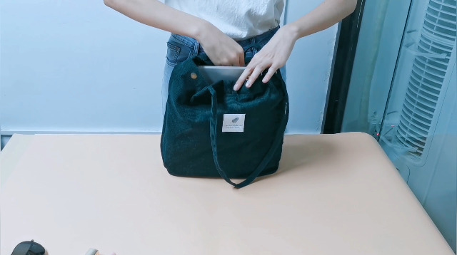 ZhengYue Dames handtas groot canvas tas dames cord schoudertas hengseltas shopper dames voor universiteit werk meisjes school - Image 8