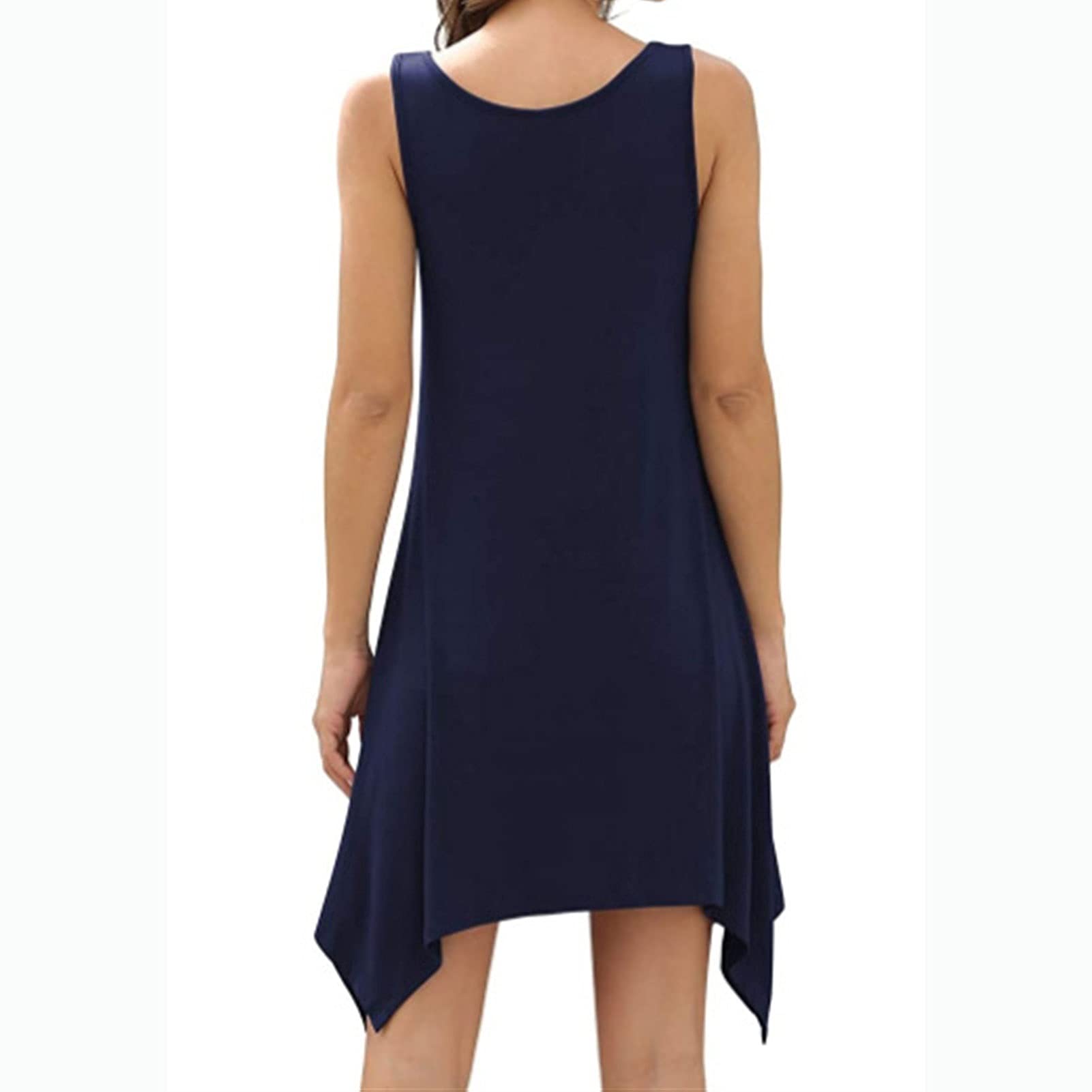 sachin and babi light blue dress Serendipity Handkerchief Hem Midi Dress White & Blue– Selfie Leslie