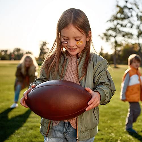 15 Sheets Football Temporary Stickers Kids Football Face Stickers Football Under Eye Sticker Face Paint For Football Game Party Decoration Favor Supplies #TOP5