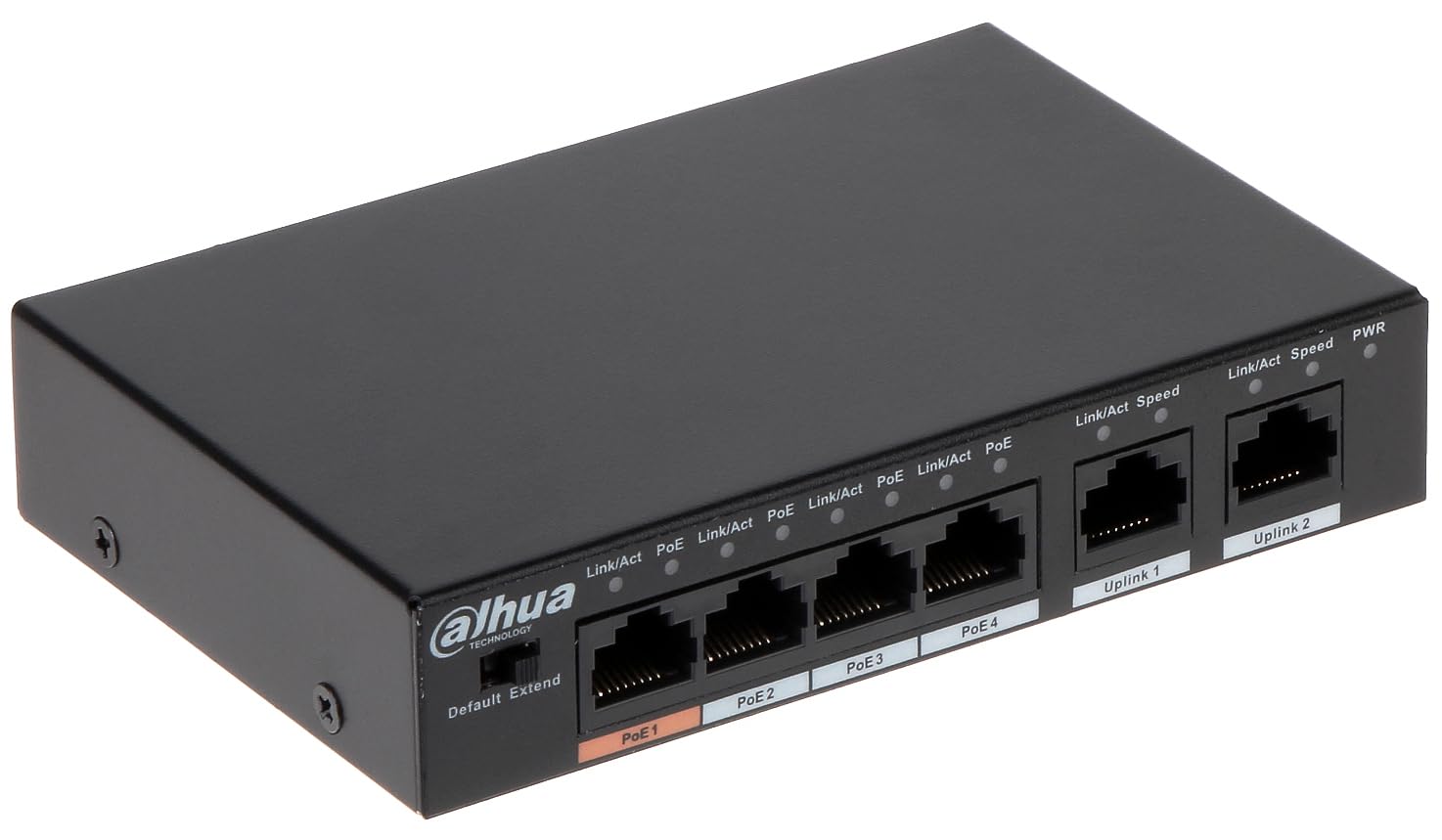 DAHUA PFS3006-4ET-60 6PORT 4XFE-2XFE 60W YÖNETİLEMEZ POE SWİTCH
