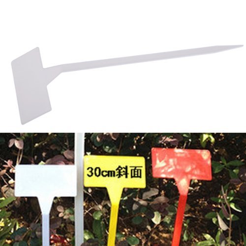 Petite étiquette En Plastique Blanc 300µ - 10x4,5 Cm