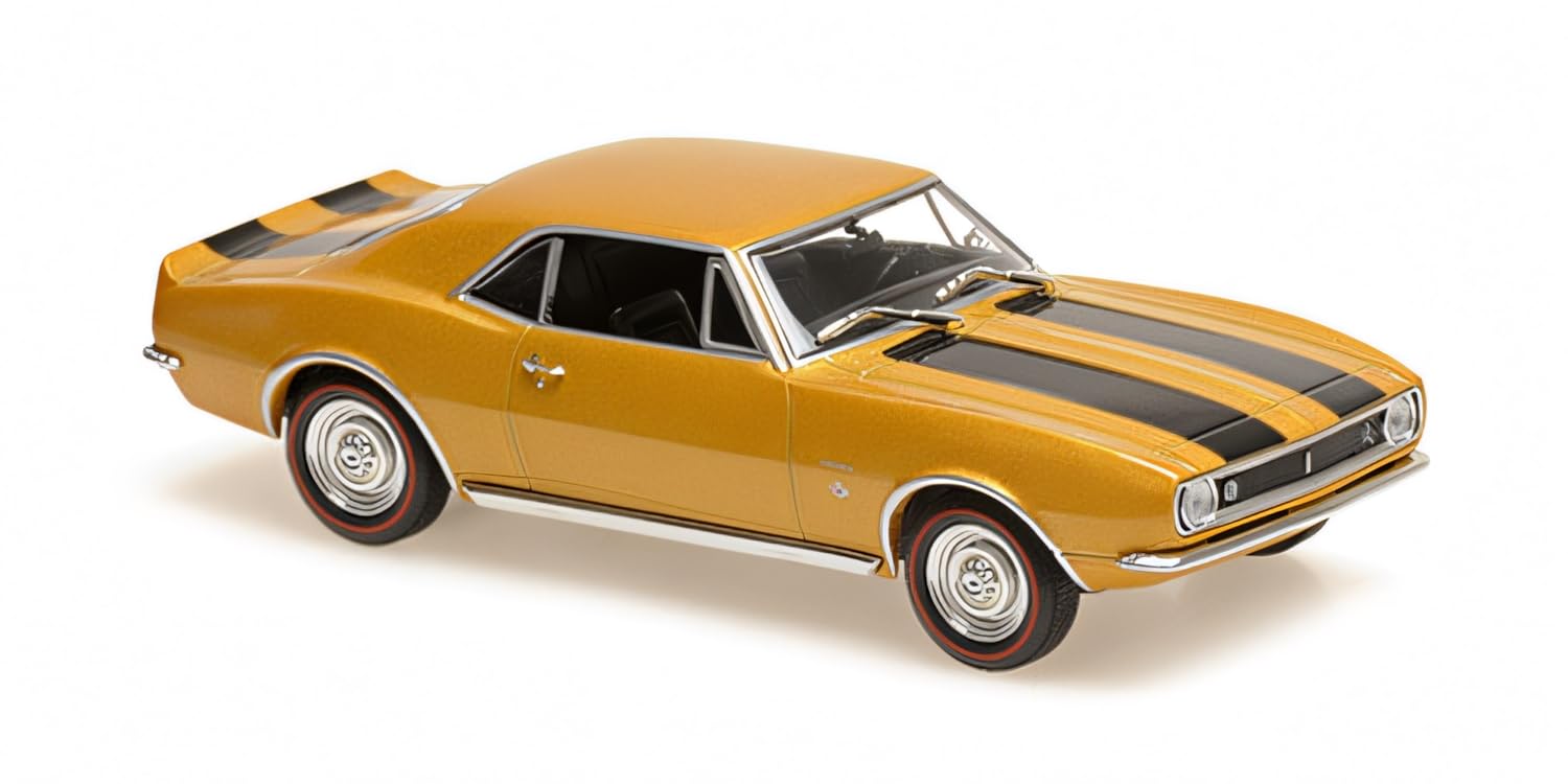Minichamps 940142721 - Chevrole. Camaro Gold 1967 - Scala 1/​43 - Auto in Miniatura da Collezione