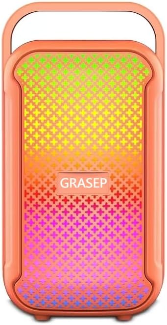 Grasep Caixa de Som Portatil - Caixinha de som bluetooth com Luze...