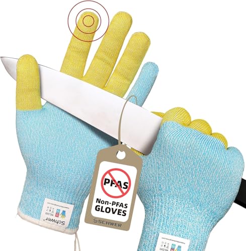Schwer SlicePro Patented Cut Resistant Gloves AR1345 ANSI