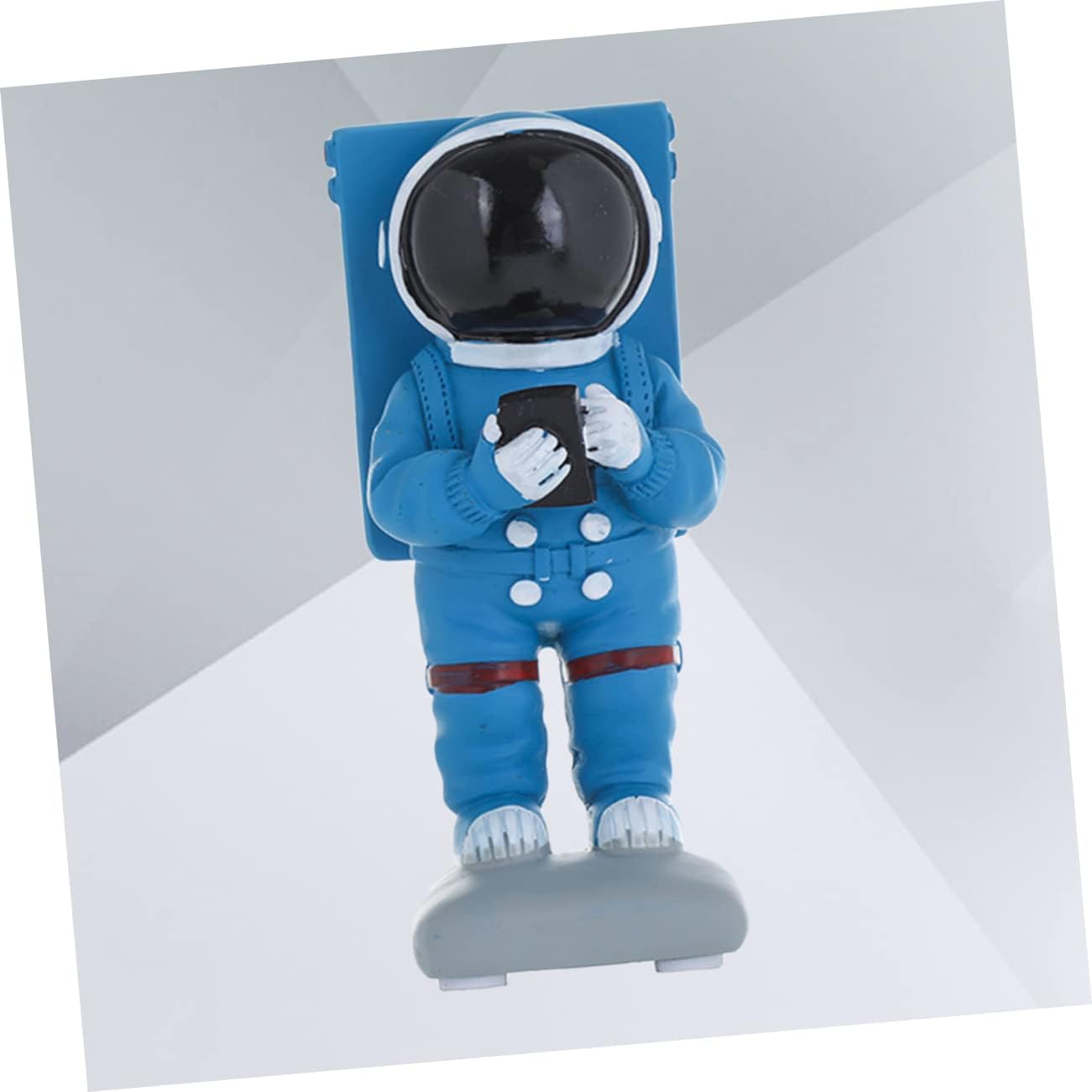 COLLBATH Creative Resin Astronaut Phone Holder Stand Fun Desktop Cell Phone Stand for Office Home Bedroom Unique Decorative Accessory for Smartphones Tablets image 3