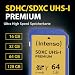 Intenso Premium SDHC UHS-I 16GB Class 10 Speicherkarte blau