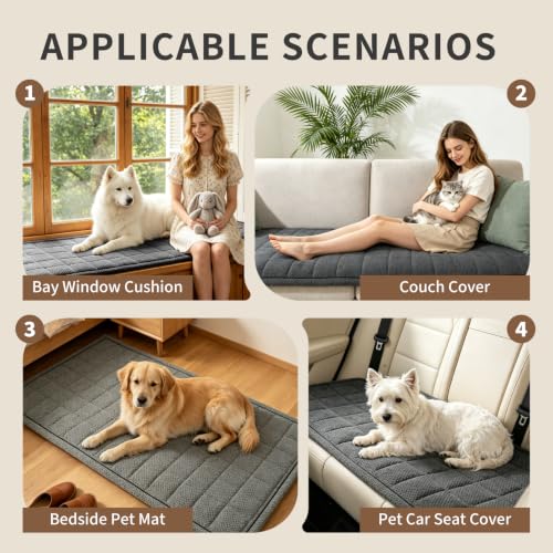 Dog Couch Cover Washable,Non-Slip Pet Sofa Covers Waterproof Sofa Protector - Image 3