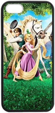 Unique Design Tangled Rapunzel Flynn Rider Custom Hard Case for iPhone 5,5S