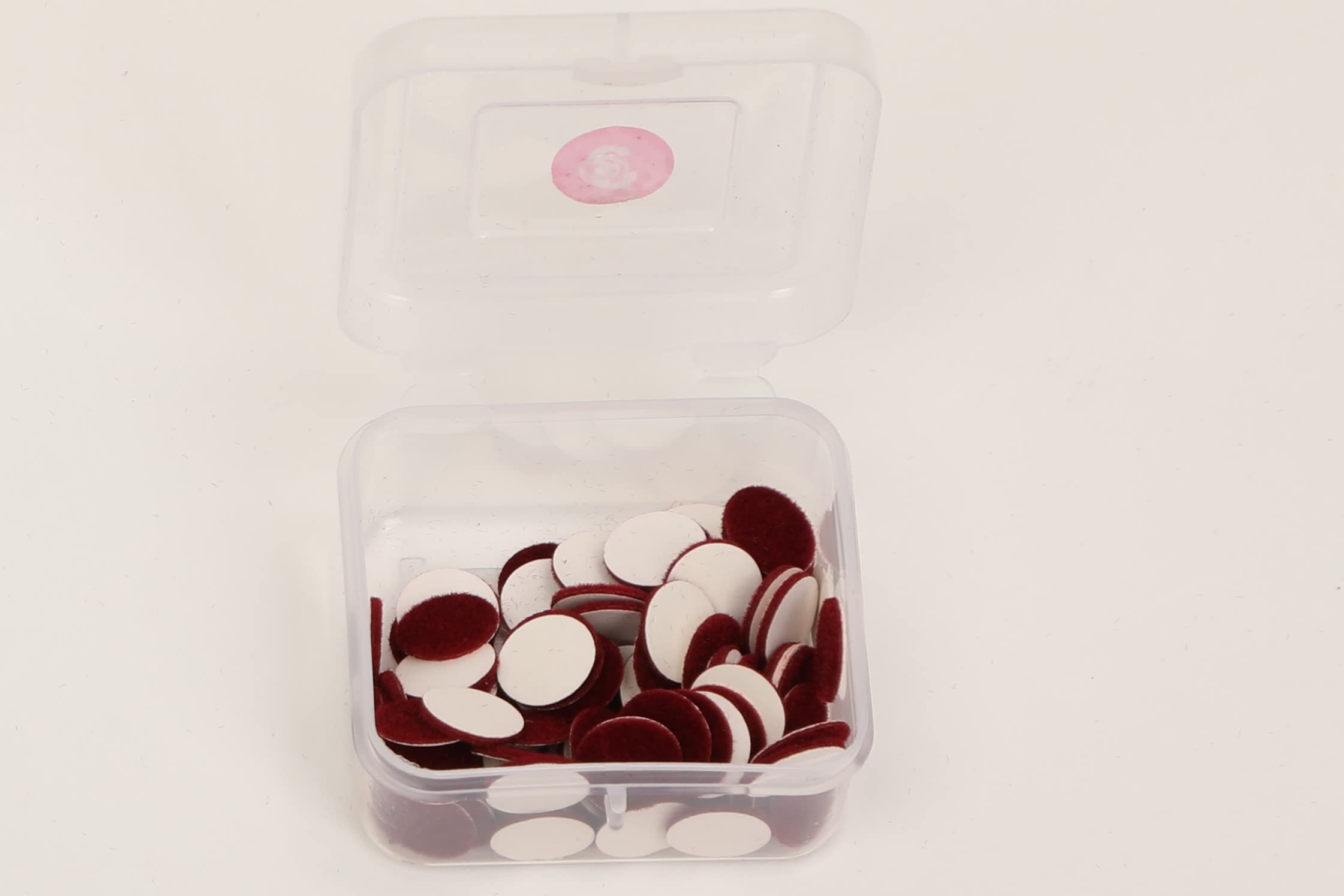 kalpana bindi maroon round sticker kumkum | size - 3 | (pack of 12)