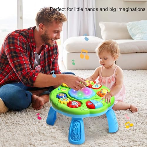 TEC TAVAKKAL Baby Toys 6 to 12 Months, Musical Learning Table - Image 6