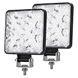 【Ámbito de Aplicación】Focos LED Tractor Ampliamente utilizado en se aplica a todo tipo de trabajo y se utiliza para todos los vehículos, ahorra más energía, eficiente, etc., faros LED Aplicar a minería, barco, JEEP, VVT, remolque, motocicleta, bicicleta , camiones, excavadoras, etc.