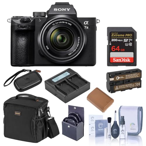 Sony Alpha a7 III Mirrorless Camera Bundle
