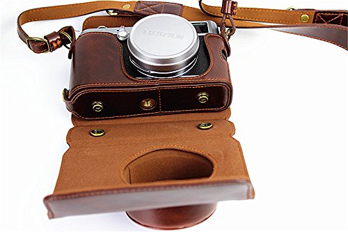 Funda de cámara BolinUS de cuero PU para Fujifilm X100 miniatura 6