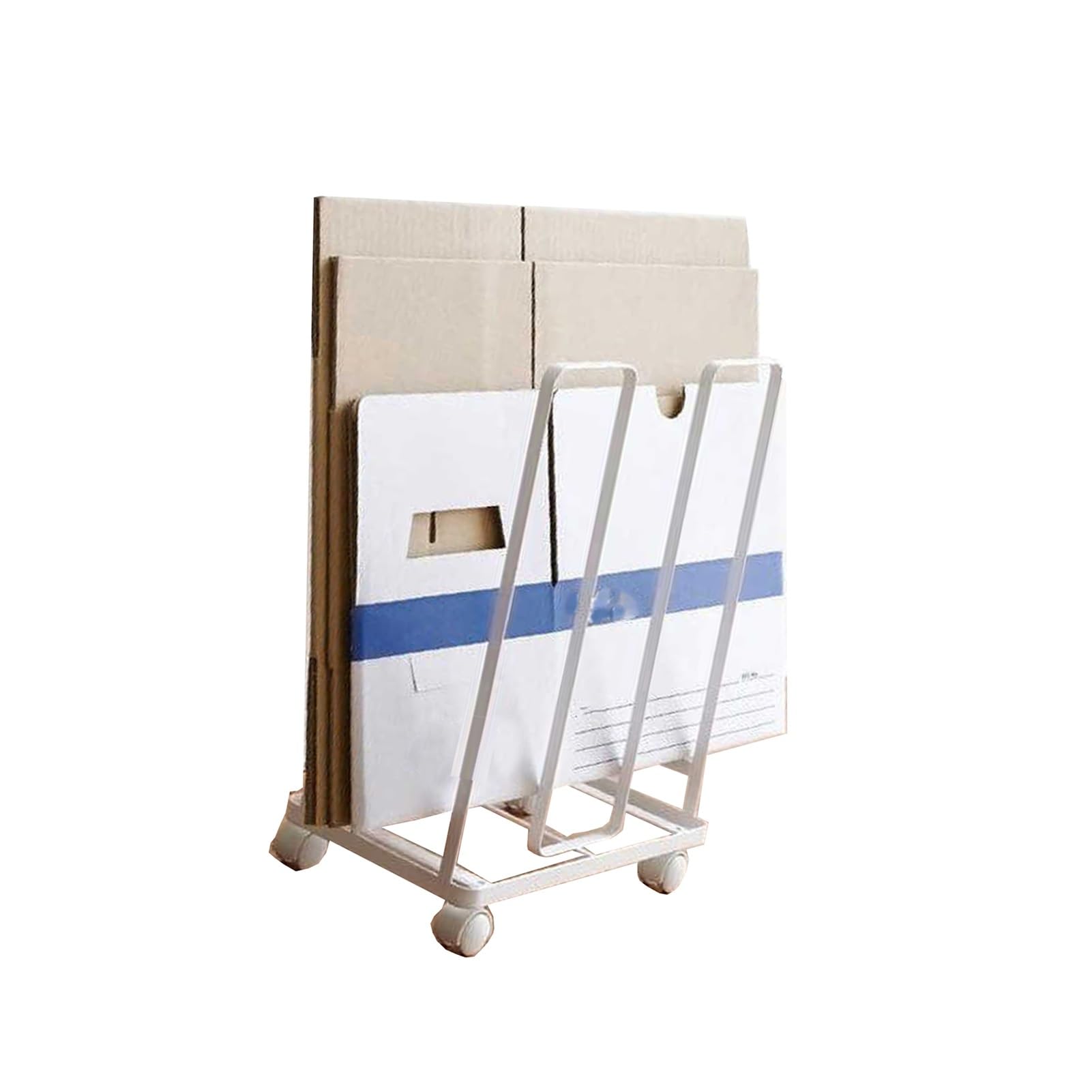 Chariot de stockage pour carton : facilitez le rangement de la maison