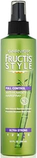 Garnier Fructis Style Full Control Anti-Humidity Hairspray, Ultra Strong 8.50 oz (Pack of 5)