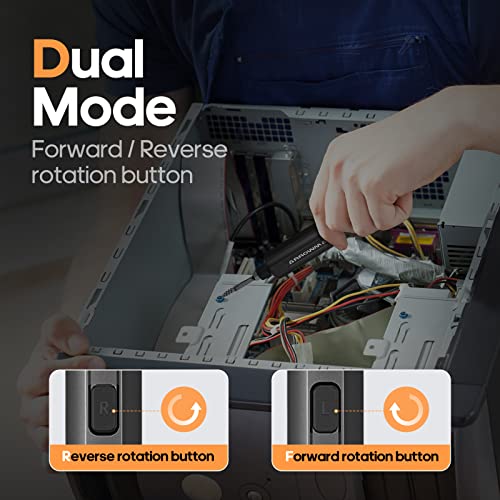 Am Arrowmax Electric Screwdriver, Precision Screwdriver W/ 34 Magnetic Bits, 4 Torque Settings, Red Dot, If Winning Design, Rechargeable Mini Cordless Screwdriver For Phone, Laptop, Camera, Black #TOP4