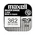 Produktbild Maxell 362 SR721SW Knopfzelle / Uhrenbatterie (Silberoxid, 1,55 V) 1 Stück