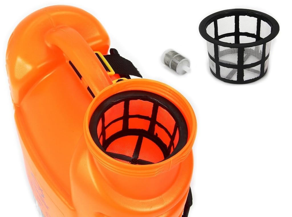 Atomizzatore Irroratore Nebulizzatore Elettrico a Spalla Zaino | da 16 Litri | 35 W | Batteria Integrata 12V 8Ah | 2800-3200 Giri/min | Pressione di Esercizio 0,10-0,45 MPa