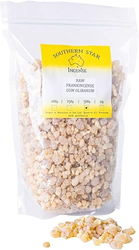 Southern Star Resina de incienso original, 100% natural de Grecia, gemas de incienso tradicionales hechas a mano para aromaterapia, meditación,