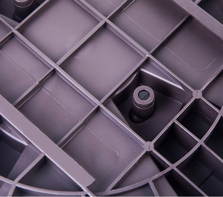 Chariot à roulettes pour pots de fleurs robuste avec bac de récupération d'eau