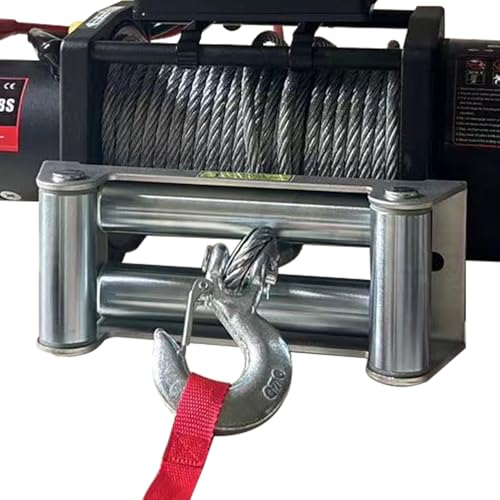 Winche eléctrico para camión 18800 lbs con control remoto miniatura 2