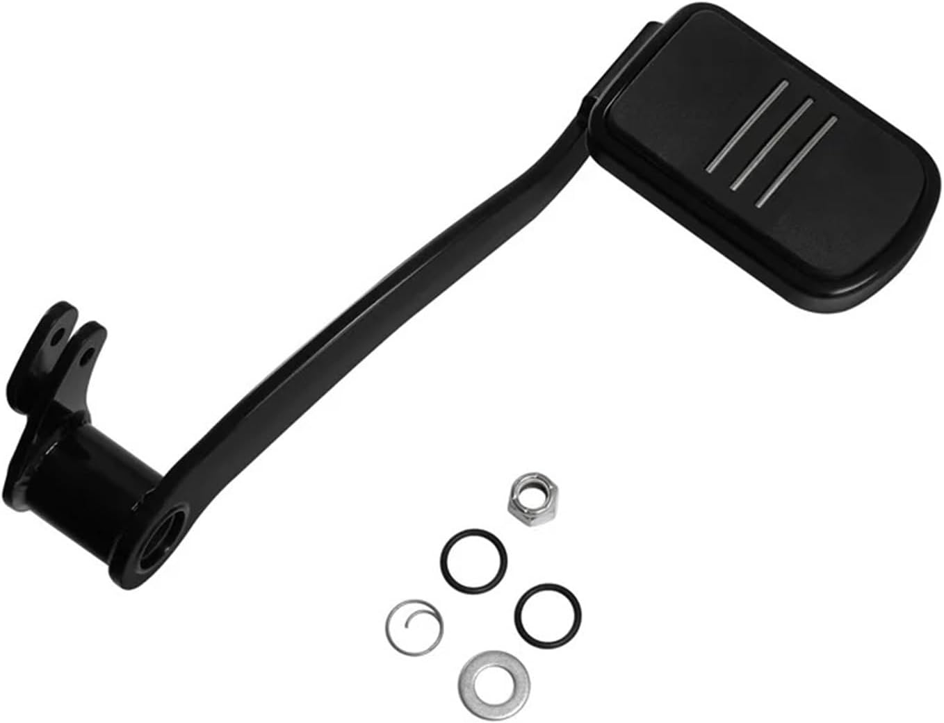 Motorcycle Brake Arm Lever Peg Pedal Compatible With Harley Touring Ultra Limited FLHTK Road Glide 3 FLTRT Road King Electra 2014-2023 2018(Black)