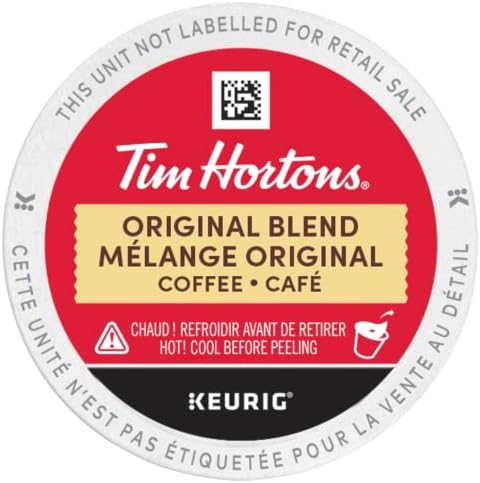 Tim Hortons Original Blend Coffee, Single Serve K-Cup Pods, Medium Roast, 30ct Pack - 1