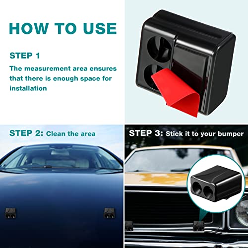 Frienda FRIENDA-DEER REPELLENT-58 8 Pieces Deer Whistle Avoids Collisions, Deer Whistles For Car Deer Warning Devices Animal Alert thumb #2