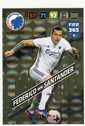 Adrenalyn XL Panini FIFA 365 2018 Santander Édition limitée