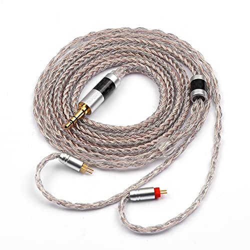 Image of Linsoul Tripowin Jelly Upgraded 16 Core 21 Wires Per Core Silver-Plated OCC+Alloy Copper Graphene+OCC Mixed Braided Cable for Audiophile Musician (2pin 0.78-3.5mm)