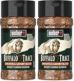 Weber Buffalo Trace Whiskey Flavored Seasoning, 3.5 Ounce (Pack of 2)