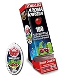 Geschmack: Mint Cherry MINT CHERRY Aromakapseln Tobaliq Packung mit 100 Kapseln für Zigaretten, Zigarillos und IQOS Sticks