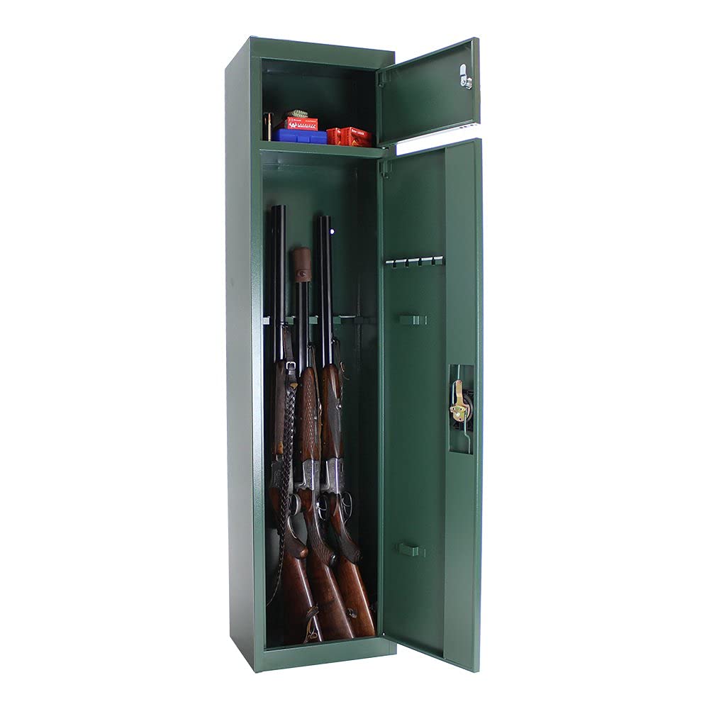 HomeDesign Armero HDW-5C Cerradura de cilindro Chapa de acero 2 llaves 5 armas largas