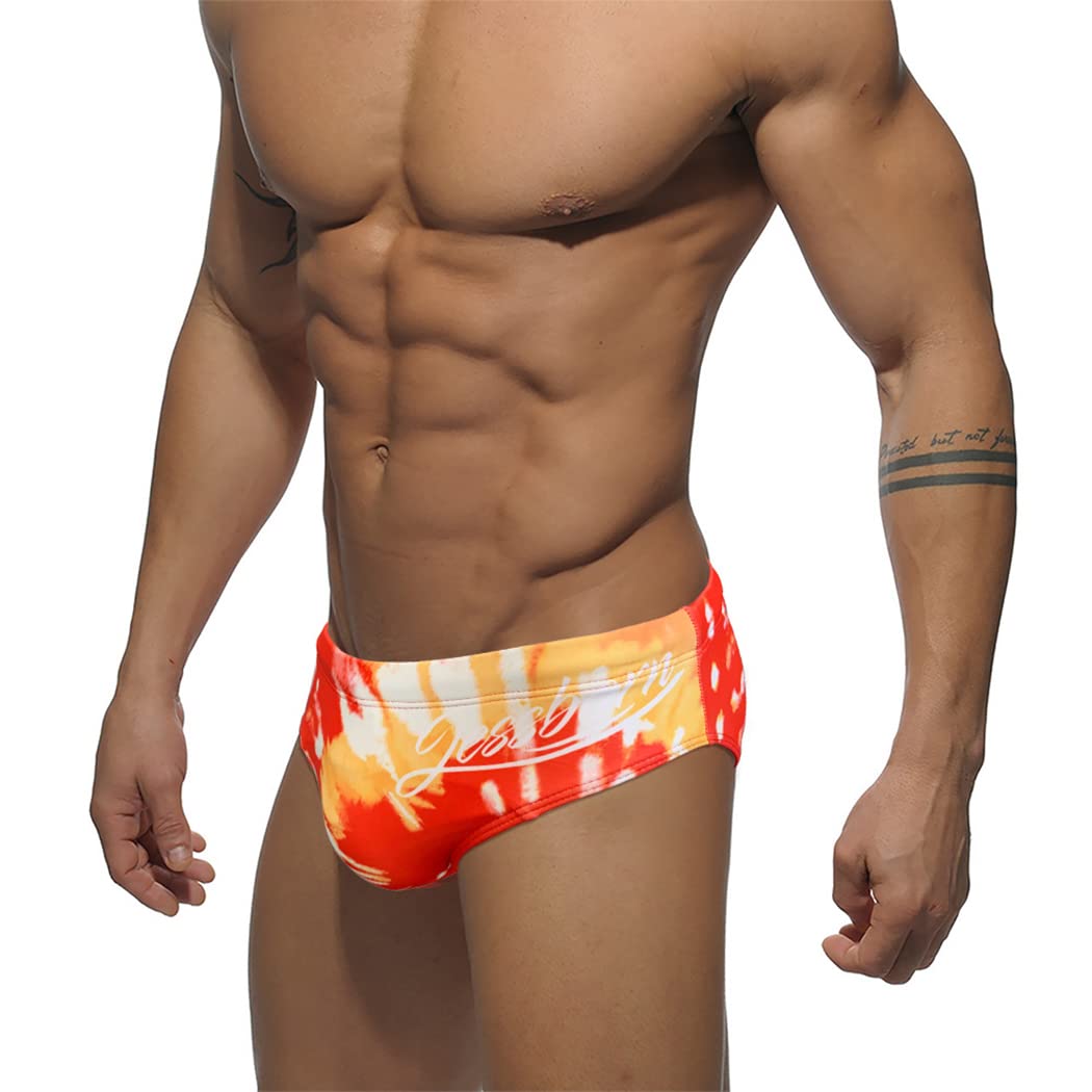Costume Slip Uomo, Costume Mare Uomo Slip Mare e Piscina Uomo Swimming Brief Coulisse Regolabile YK56 Taglia M - XXL