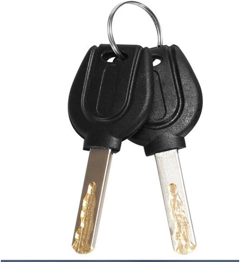 Heavy Locks Bike U Lock with Lock and Keys, 5.5inx7.2in Heavy Duty Bike Combination U Lock for Bicycle Electric Scooter Motorcycles U-Locks for Bicycles