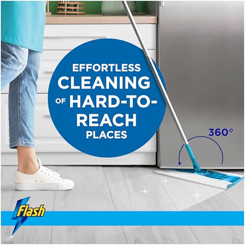 Flash Speedmop Wet Mop Floor Cleaner Wipes, 48 Wet Lemon Pads - Image 6