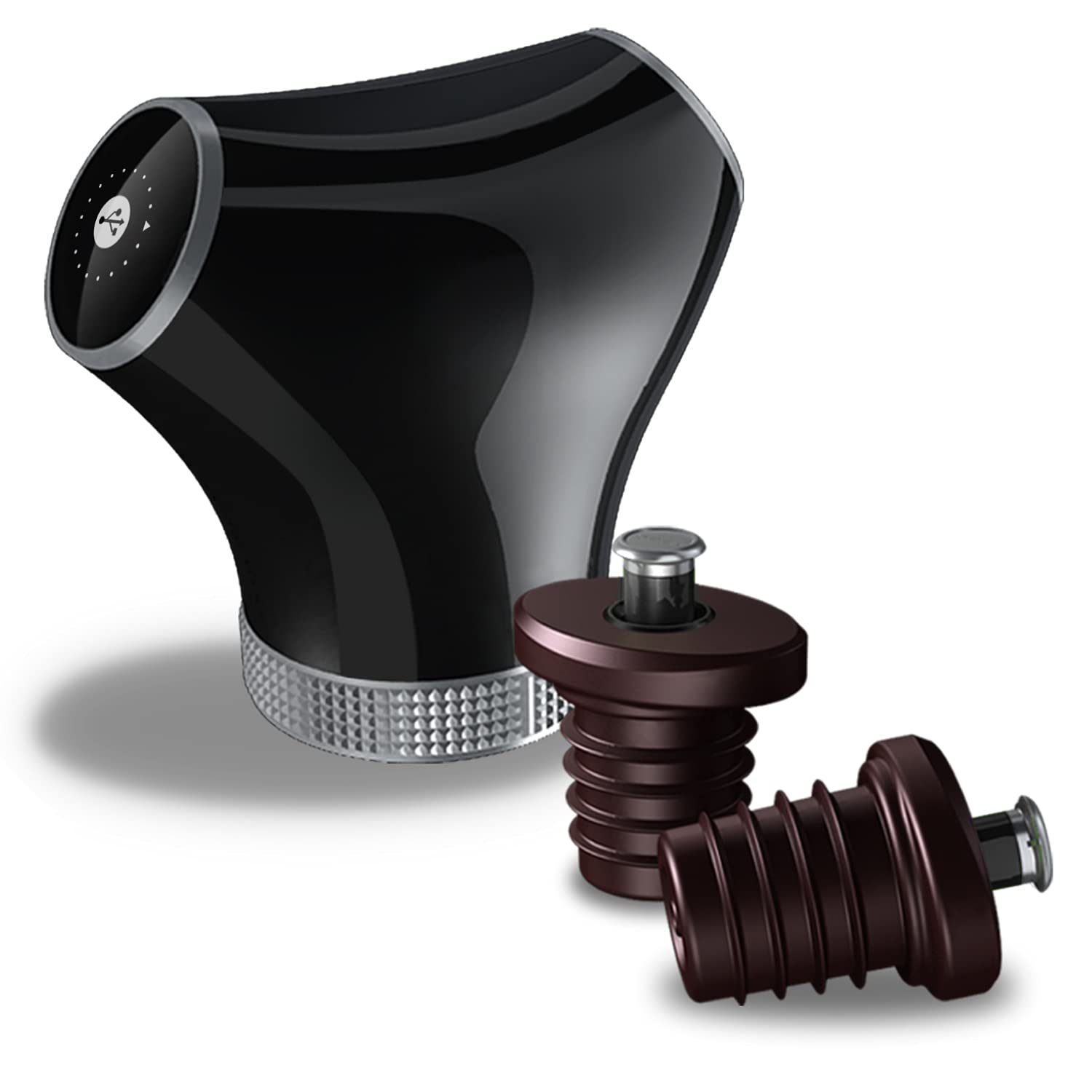 真空！電動全自動ワインストッパーCREA Amazon｜[ ELENACREA ] 電動全自動 ワインストッパー 真空保存 酸化