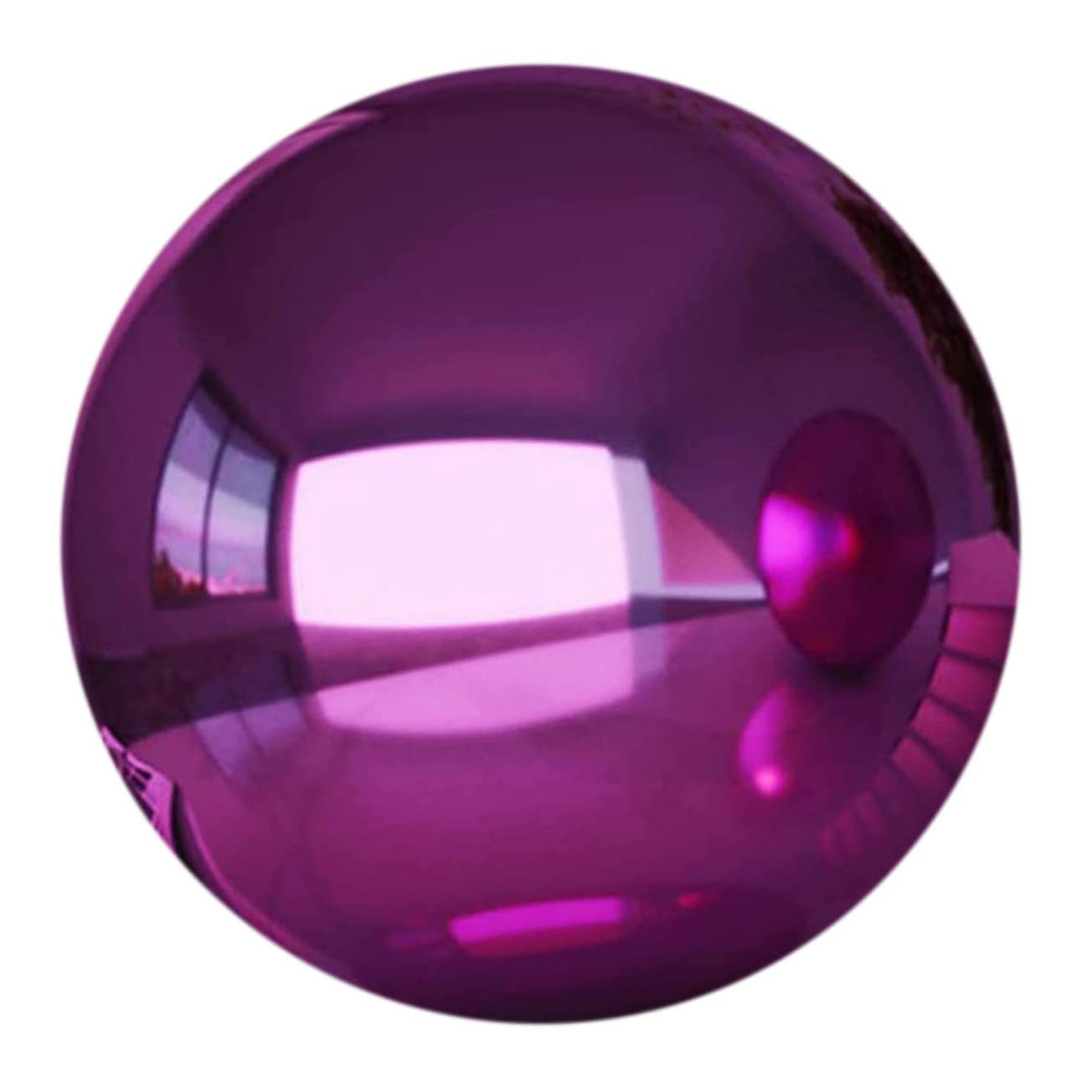 Abaodam Decorative Outdoor Reflective Globe Gem Stainless Steel Gazing Ball for Garden Ornament Polished Mirror Surface Unique Present for Friends and Family