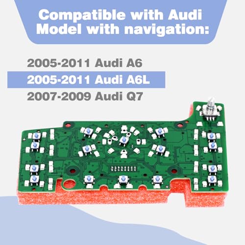 MMI Control Circuit Board E380 with Navigation Fits For Audi A6 A6L 05-11 Q7 05-09 by CULMKARI - Image 2