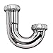 Keeney 1.5 in. Dia. Brass J-Bend