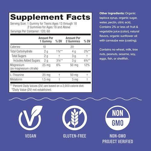 Natural Vitality NV4209 Sleep Gummies, Magnesium Supplement thumb #7