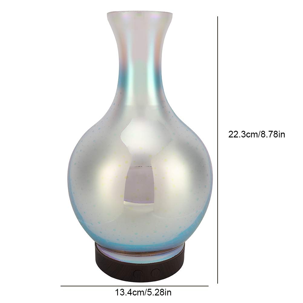 Umidificatore diffusore di aromi ad ultrasuoni 100 ml con luce notturna a LED per il relax dell'aromaterapia in camera da letto