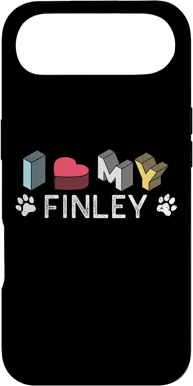 Finley Personalized Dog Name Pet Lover Case for iPhone Air