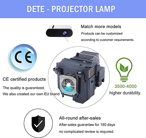 Lámpara de reemplazo Donar ELPLP91 para proyector Epson miniatura 4