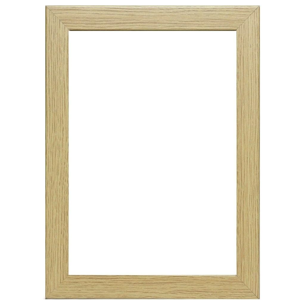 MOBYGKFY Wooden Photo Picture Frame Poster Frames Oak Photos Postcards Decor