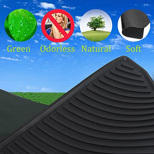 Car Floor Mats Custom Fit for Lexus RX RX350 RX350h RX500h 2023 2024 2025 2026 Black Rubber Auto Liner Mats All Weather Protection - Image 3