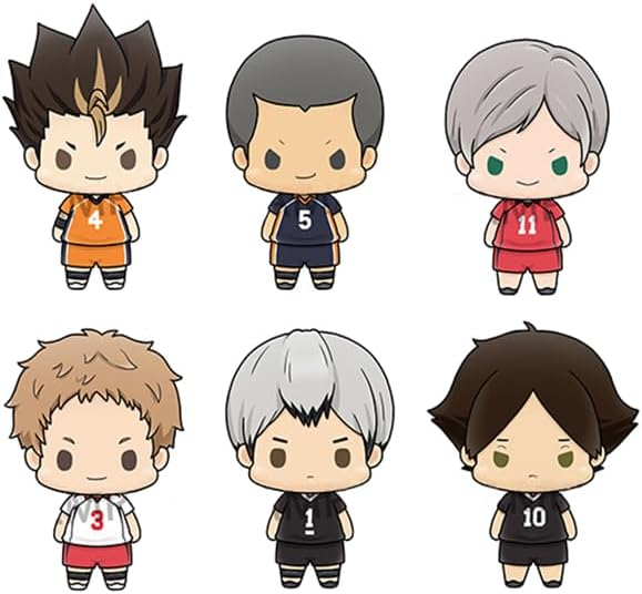 Megahouse - Haikyuu - Haikyuu!! vol. 3 Complete Set, Chokorin Mascot Collectible Figure